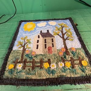 Charming Landscape Fabric Art